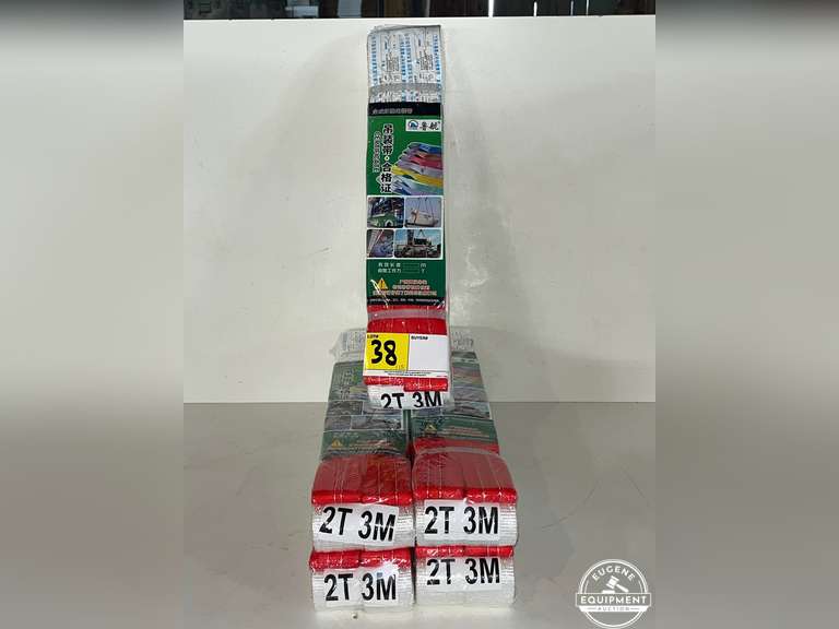 10 Pack Heavy Duty Lifting Straps 2" x 9.8' 4400lbs - New