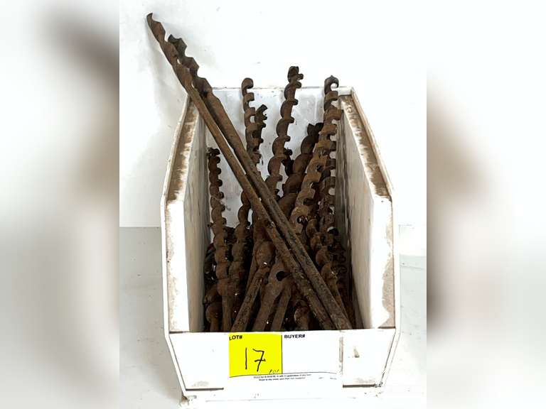 Lot of Auger Bits