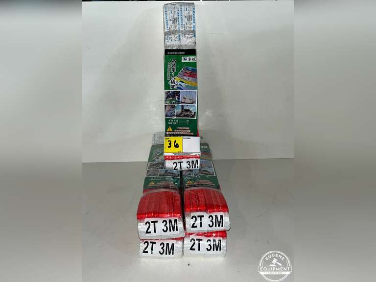 10 Pack Heavy Duty Lifting Straps 2" x 9.8' 4400lbs - New