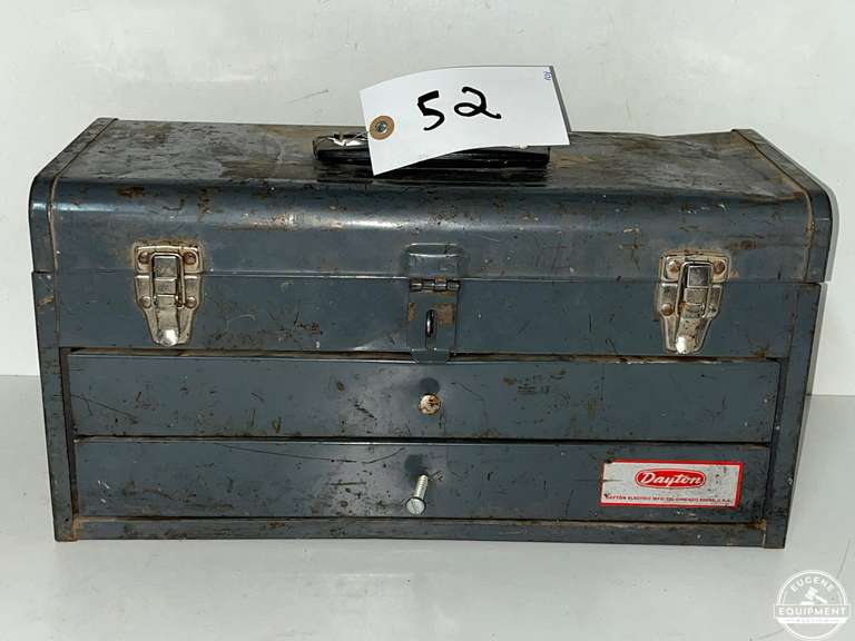 Metal Tool Box - Empty