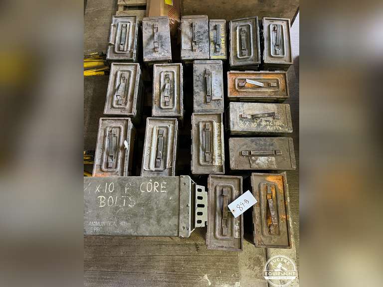 Lot of 22 Ammo Cans & Contents
