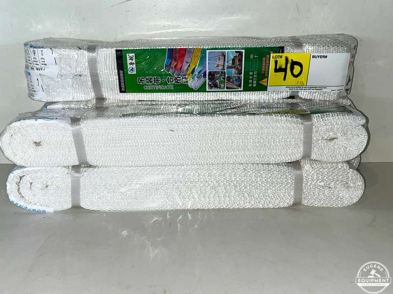 Heavy Duty Lifting Straps 1.2" x 9.8' 2200lbs - New