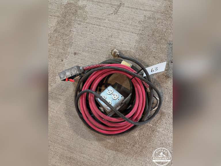 Air Hose & 2 Electrical Cords
