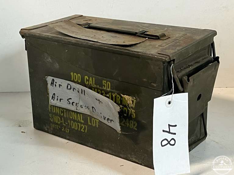 Military Ammo Can w/ Contents