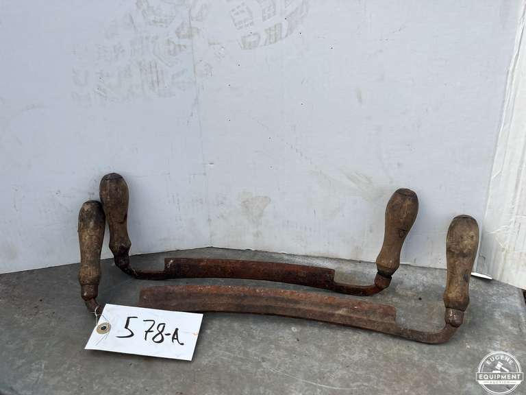 2 Antique Draw Knives