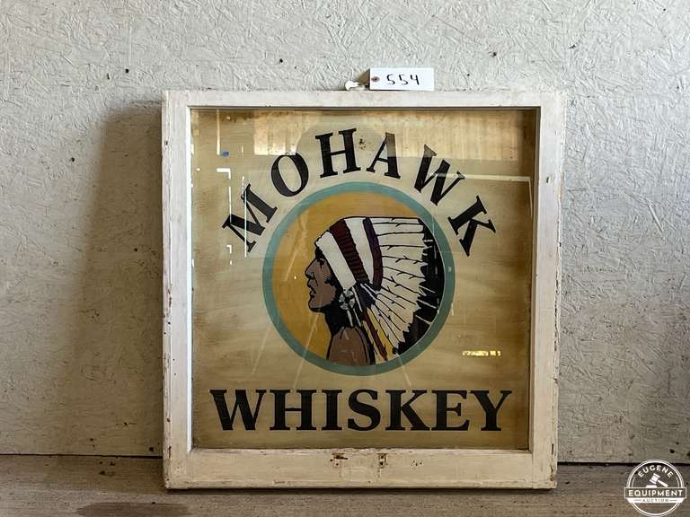 Framed Mohawk Whiskey Picture
