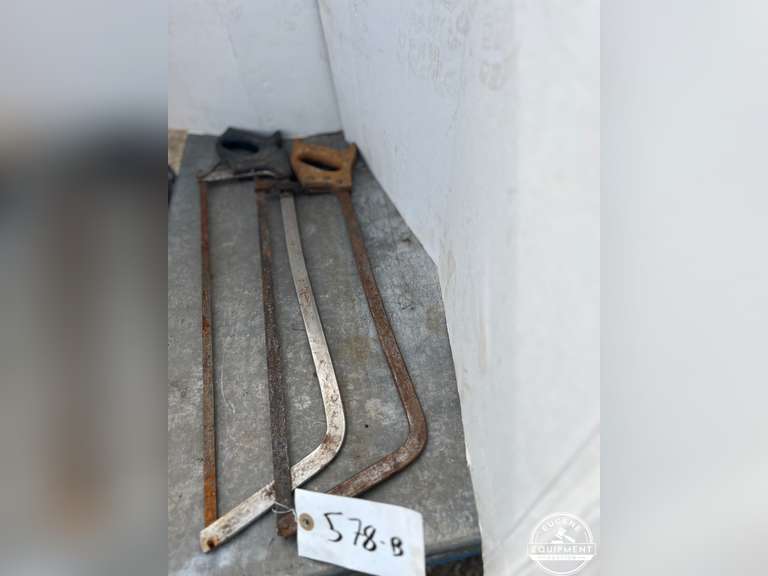 2 Antique Bone/ Meat Saws
