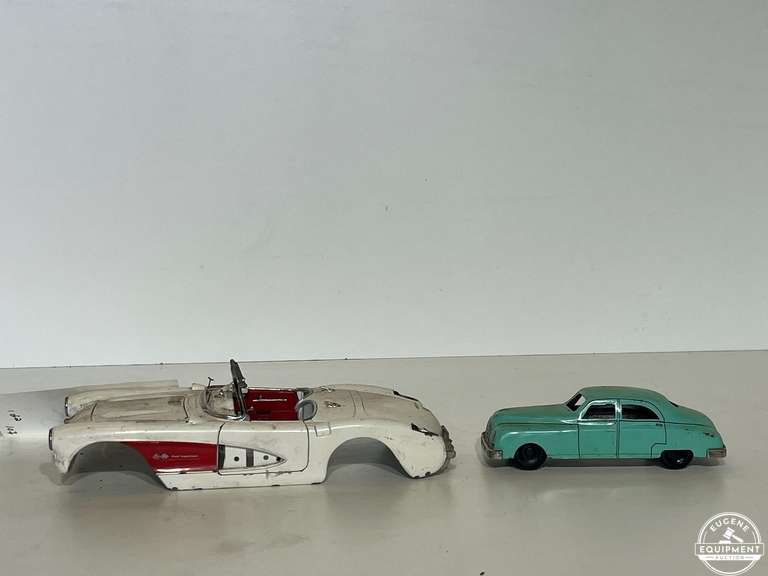 1957 Die Cast Chevy Corvette & 1950's Buick Sedan