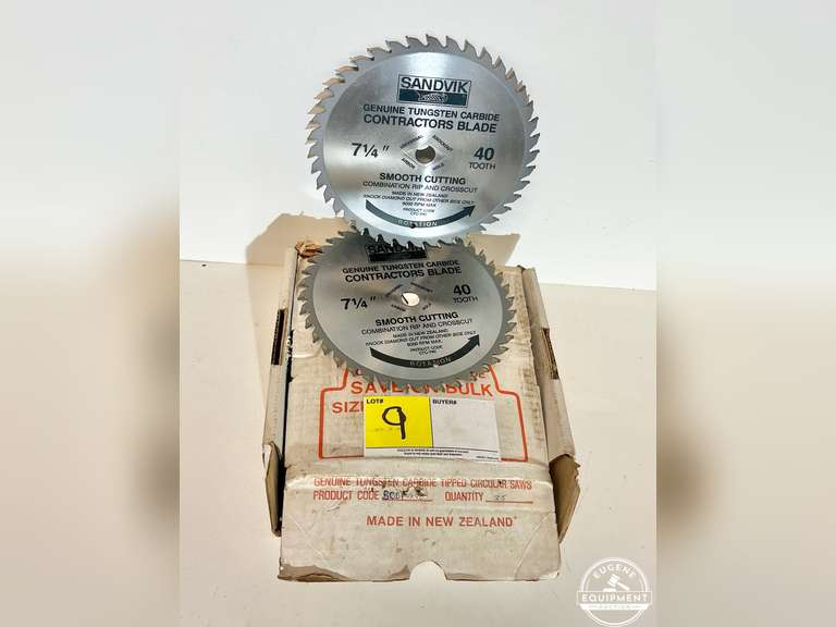 Lot of Approx. 25 New Tungsten Carbine Saw Blades