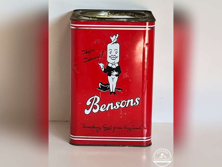 Benson's Made In England Collectible Tin