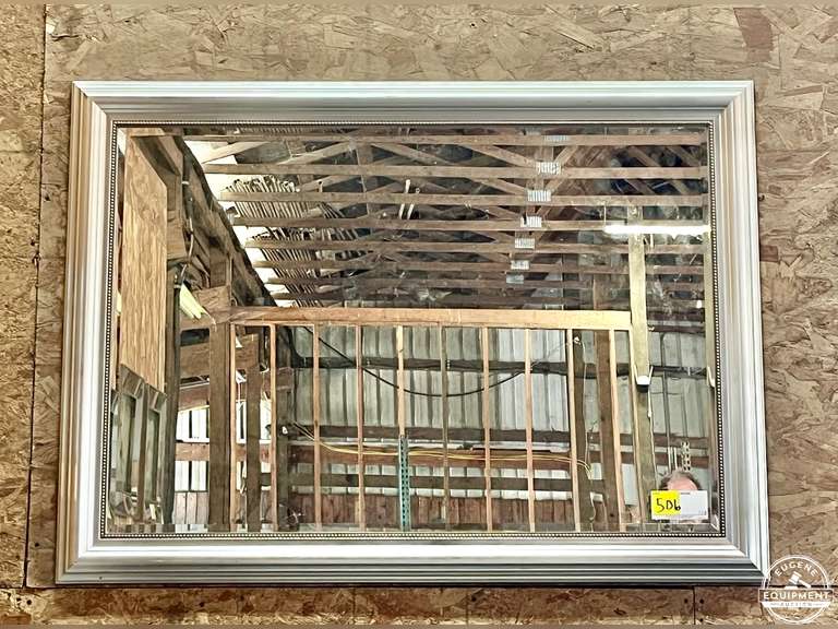 Large Mirror In Frame