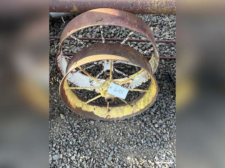 Antique Steel Wheels