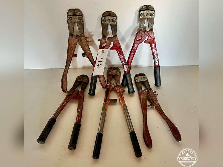 Lot of 6 Bolt Cutters