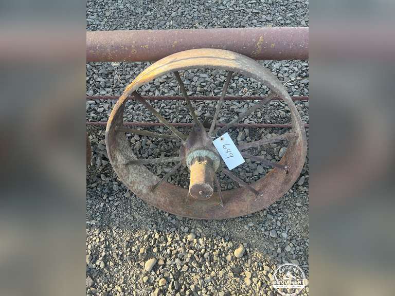 Antique Steel Wheel