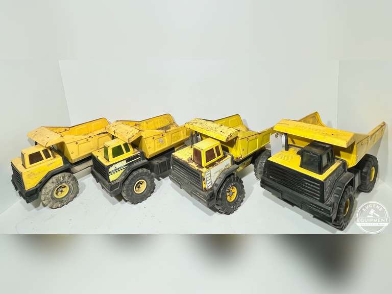 Might Tonka Turbo Diesel Dump Trucks