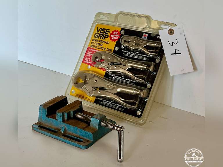 New 3 Pack of Vise Grips & Vise