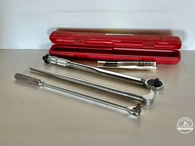 Torque Wrench, Breaker Bar & Pinch Bar
