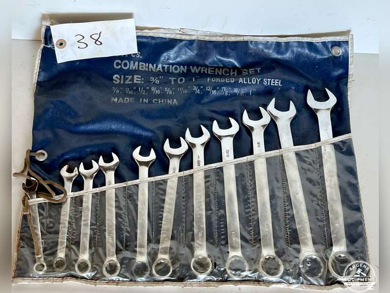 11 Piece Combination Wrench Set