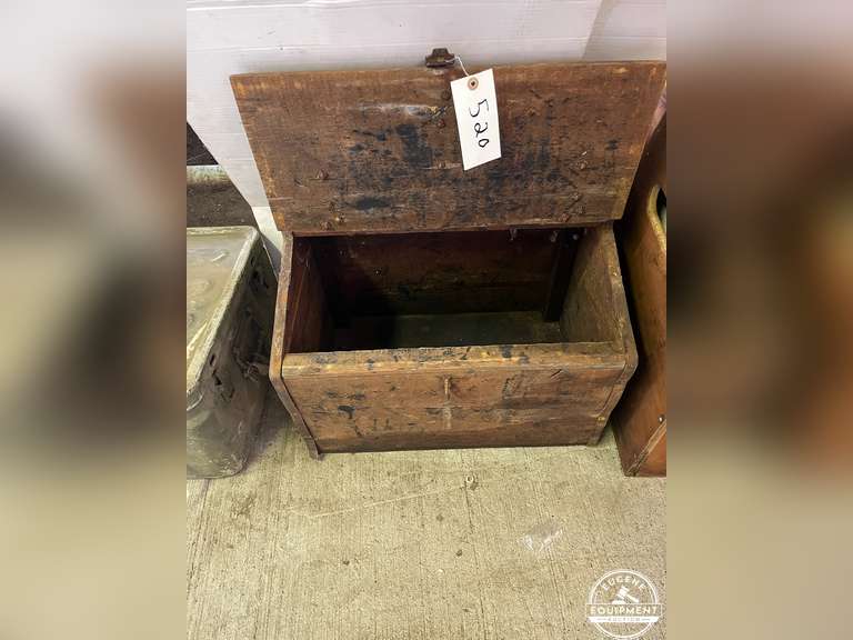 Antique Wood Wagon Type Box