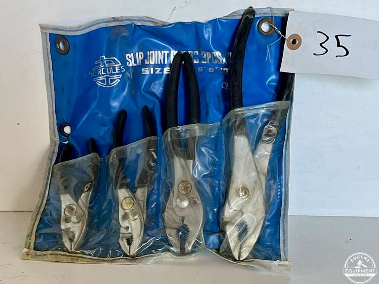 4 Piece Plier Set