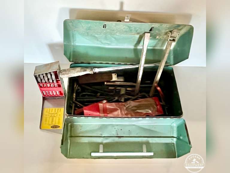 Metal Tool Box w/ Contents