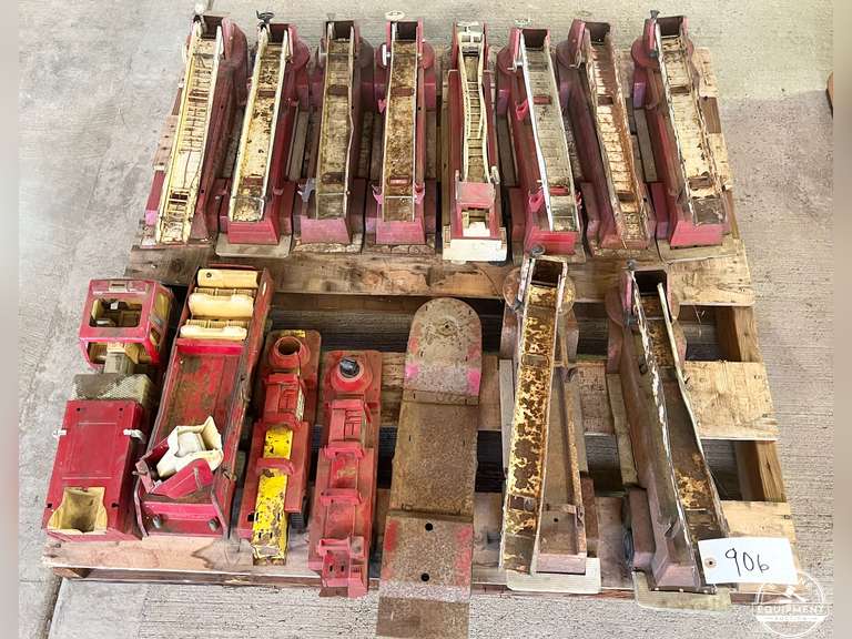 Lot of 15 Tonka & Nylint Fire Trucks & Ladder Trucks