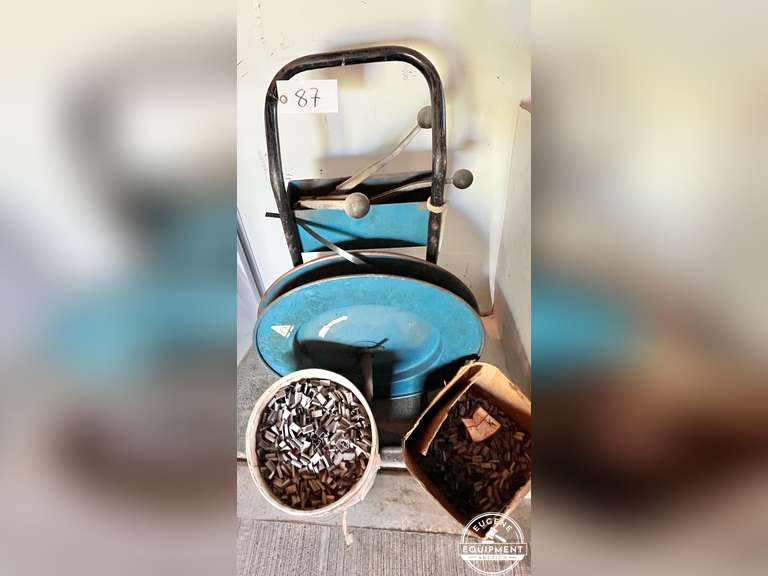 Metal Banding Cart w/ Banding Tool & Clips