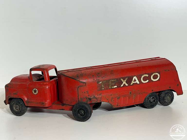 1950's Buddy L Texaco Truck & Fuel Trailer