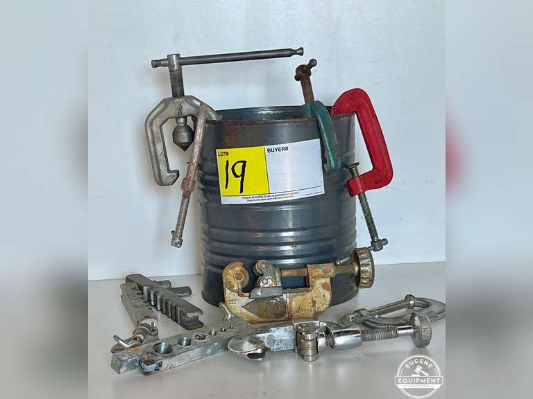 C Clamps & Assorted Items