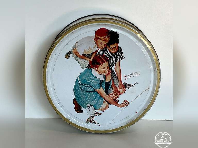 Limited Edition Norman Rockwell Collectible Tin
