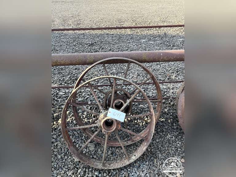 Antique Steel Wheels