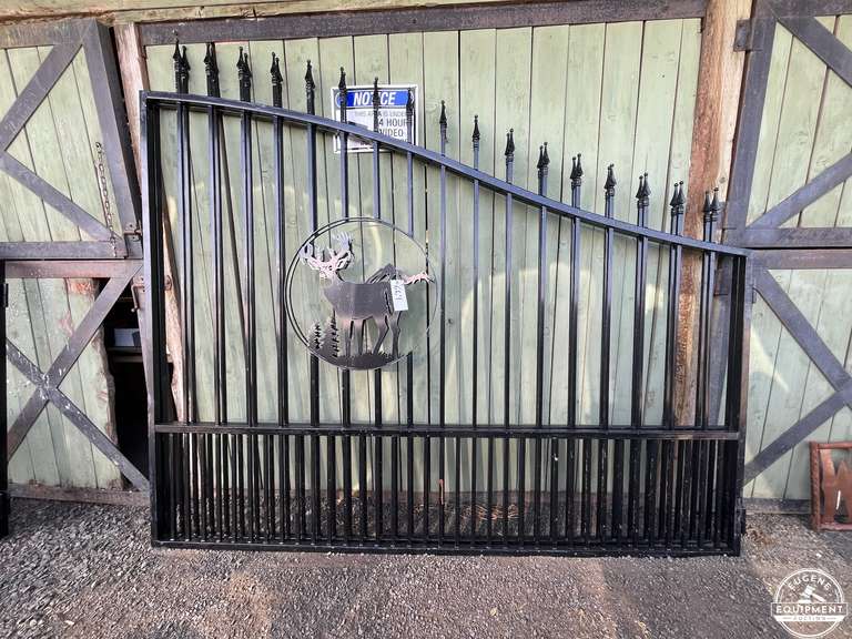 Set 16' Steel Entry Gates