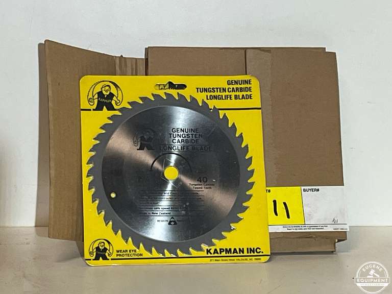 Lot of Approx. 10 New Tungsten Carbine Long Life Saw Blades