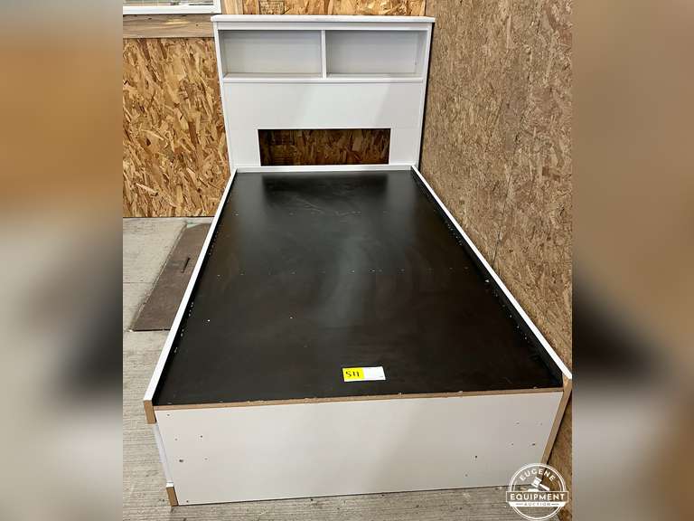 Twin Bed Frame w/ 3 Storage Drawers