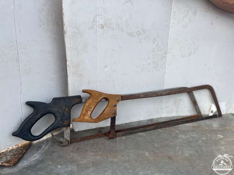 2 Antique Bone/ Meat Saws