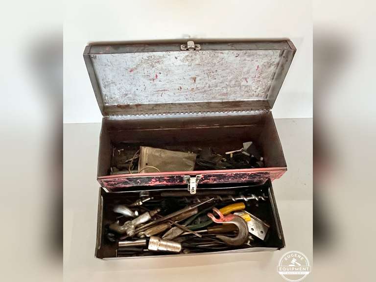 Metal Tool Box w/ Contents