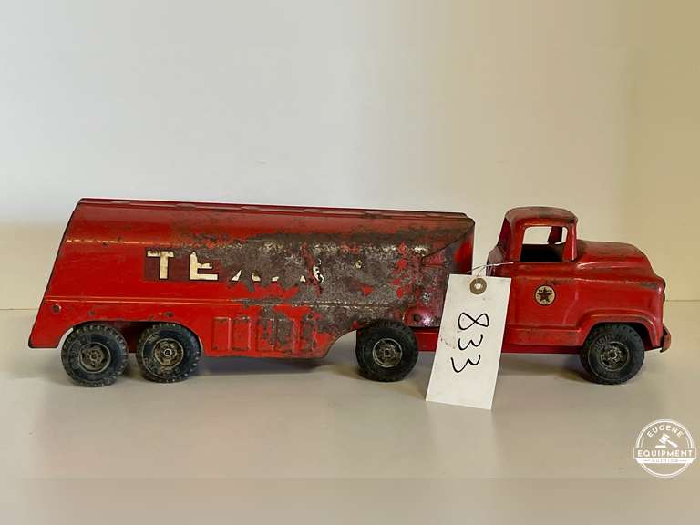 1950's Buddy L Texaco Truck & Fuel Trailer