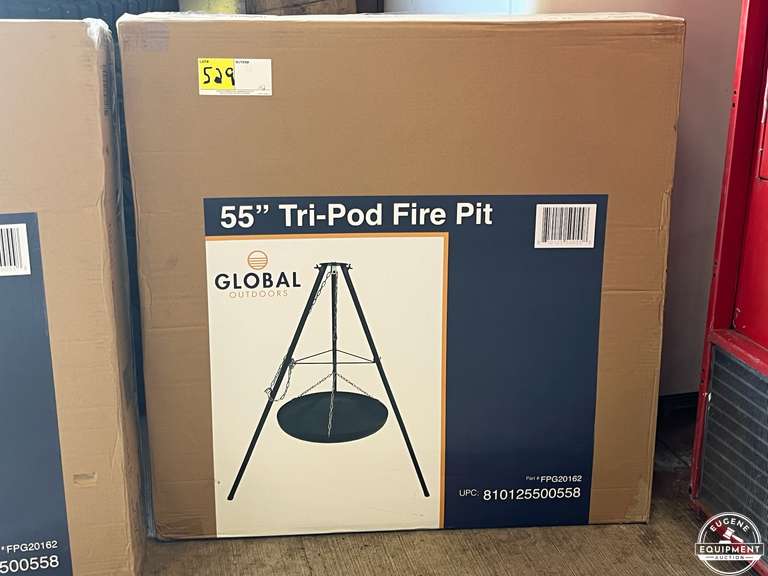 New In Box Hanging Fire Pit