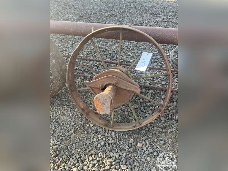 Antique Steel Wheel