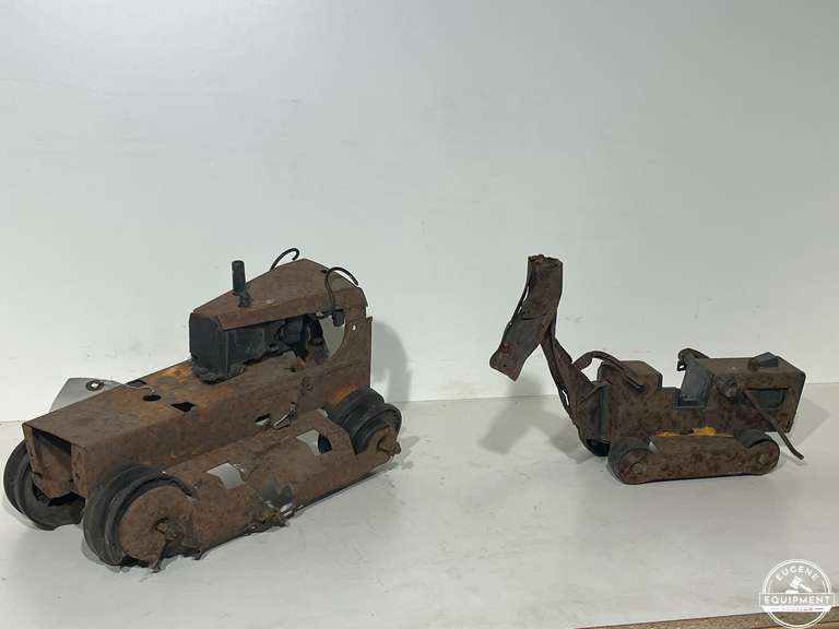 Tonka Dozer & Tonka Backhoe