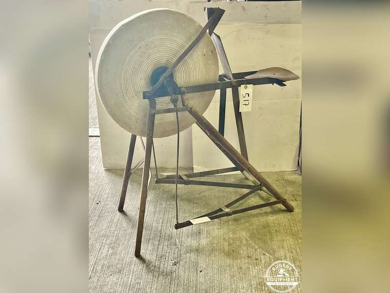 Antique Grinding Wheel