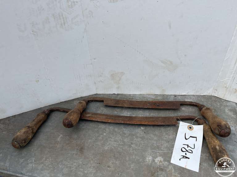 2 Antique Draw Knives