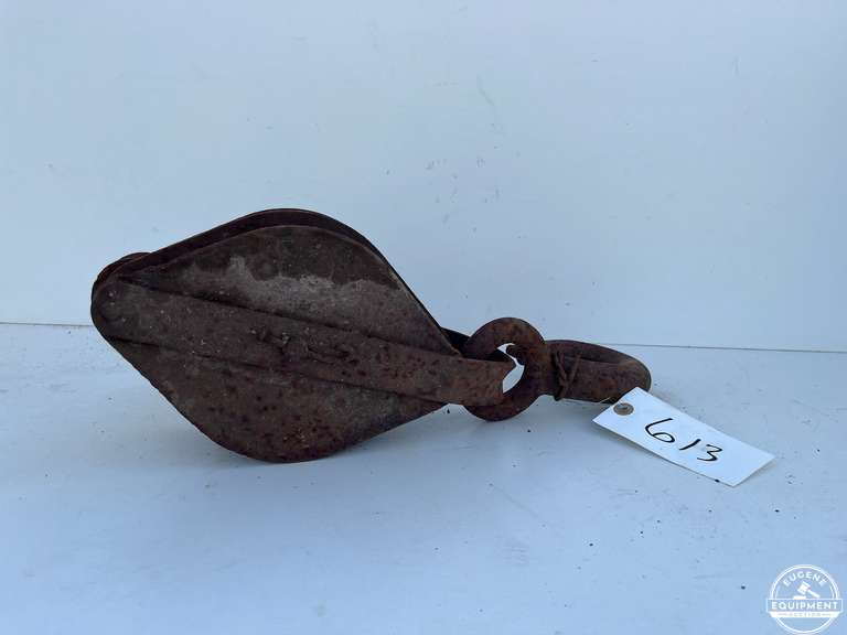 Antique Wood Logging Block