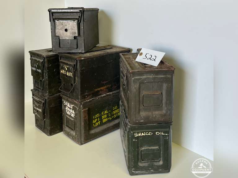 Military Ammo Cans - Lot of 3