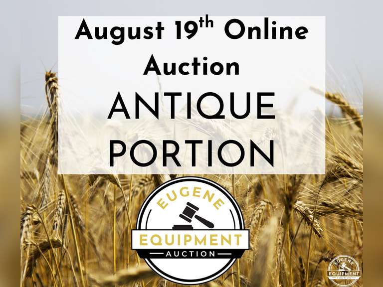 August 19th ANTIQUE Auction