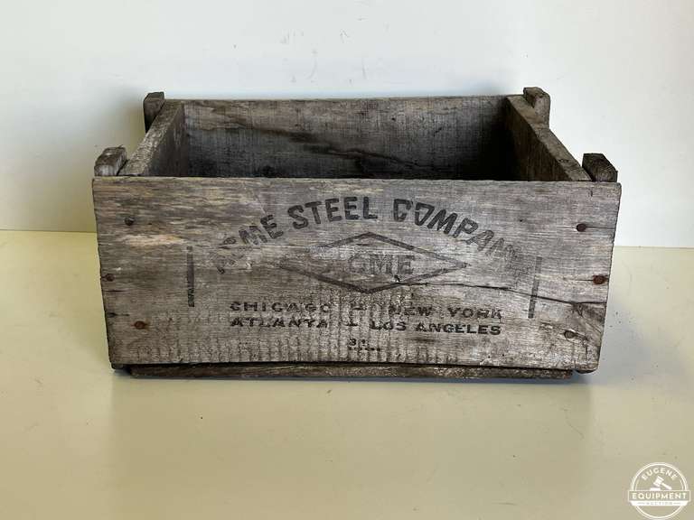 Wood Antique Crate