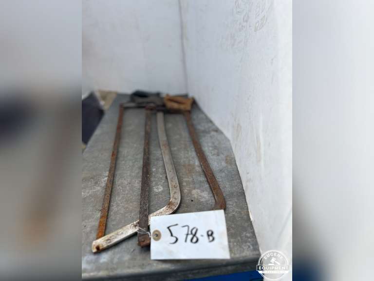 2 Antique Bone/ Meat Saws