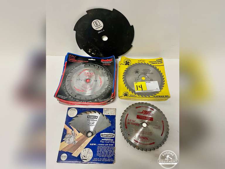 Lot of Approx. 20 New Saw Blades