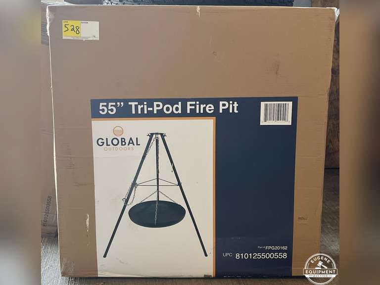 New In Box Hanging Fire Pit