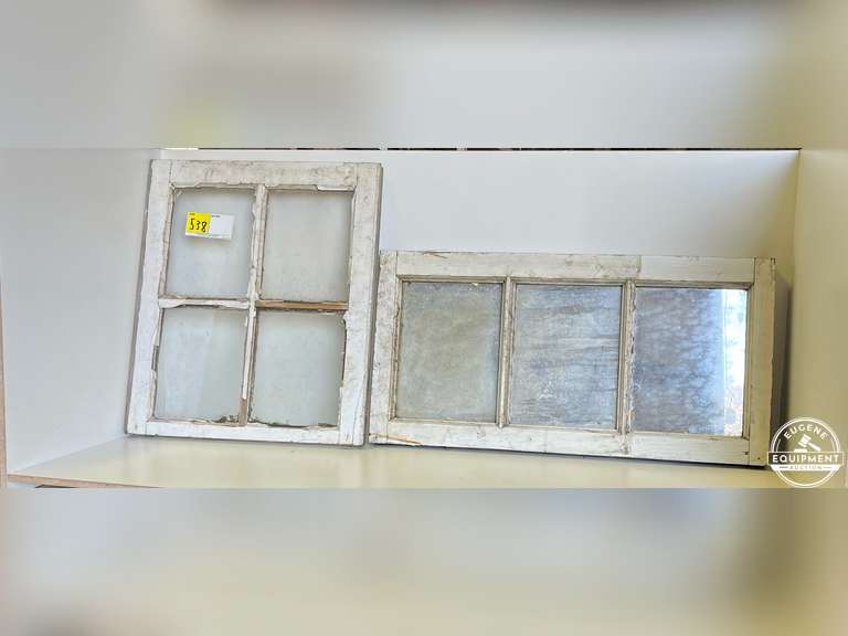 Antique Wood Payne Windows